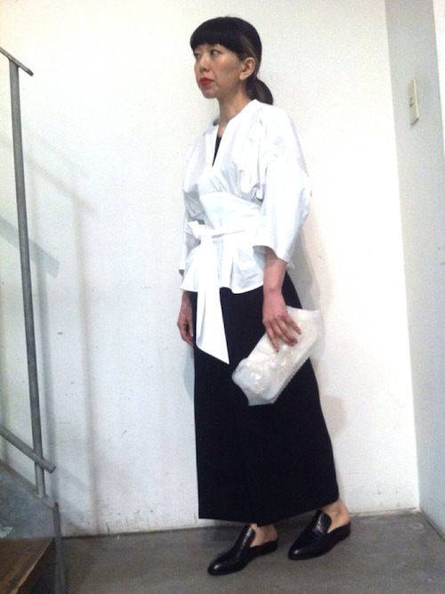 th taro horiuchi ワイドテーラードパンツ TARO HORIUCHI（タロウ ホリウチ）の「□別注□ TARO HORIUCHI