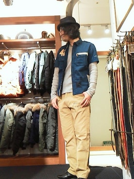 Mr.nakamuraさん(メンズ・182cm)の春コーディネート