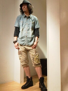 Mr.nakamuraさん（メンズ・182cm）の夏コーディネート