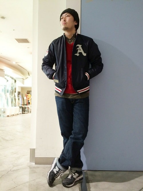 Mr Nakamura Avirex 札幌 Avirexのスタジャンを使ったコーディネート Wear