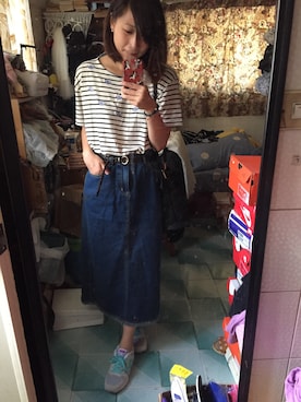 「ORENDA（オレンダ）のアイテム」を使った、Juanbabyさん（レディース・165cm）の秋コーディネート