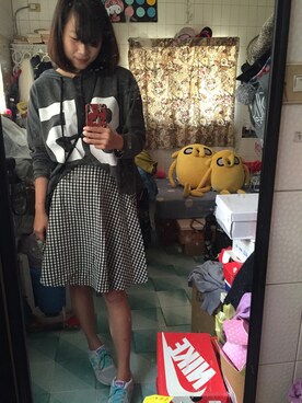 「catworld（キャットワールド）のアイテム」を使った、Juanbabyさん（レディース・165cm）の秋コーディネート