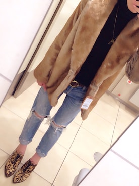 「Ungrid（アングリッド）のアイテム（ドレスシューズ）」を使った、a_kr.06さん（レディース・168cm）の秋コーディネート