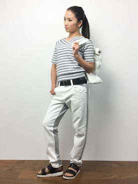 ᴵᴷᴱᴺᴼᴿᴵ५✍⋆*さん（レディース・153cm）の夏コーディネート