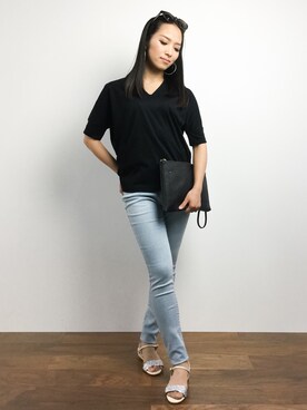 ᴵᴷᴱᴺᴼᴿᴵ५✍⋆*さん（レディース・153cm）の夏コーディネート