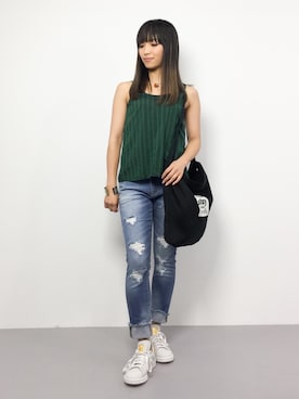 ᴵᴷᴱᴺᴼᴿᴵ५✍⋆*さん（レディース・153cm）の夏コーディネート