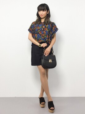 ᴵᴷᴱᴺᴼᴿᴵ५✍⋆*さん（レディース・153cm）の夏コーディネート