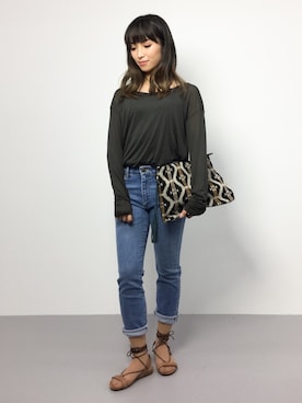 ᴵᴷᴱᴺᴼᴿᴵ५✍⋆*さん（レディース・153cm）の夏コーディネート