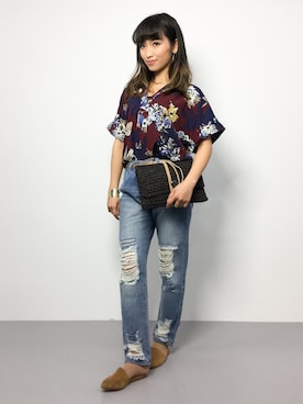 ᴵᴷᴱᴺᴼᴿᴵ५✍⋆*さん（レディース・153cm）の夏コーディネート