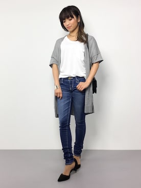 「unrelaxing（アンリラクシング）のアイテム」を使った、ᴵᴷᴱᴺᴼᴿᴵ५✍⋆*さん（レディース・153cm）の夏コーディネート