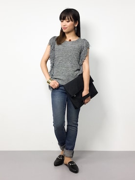 ᴵᴷᴱᴺᴼᴿᴵ५✍⋆*さん(レディース・153cm)の夏コーディネート