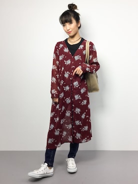 ᴵᴷᴱᴺᴼᴿᴵ५✍⋆*さん(レディース・153cm)の秋コーディネート