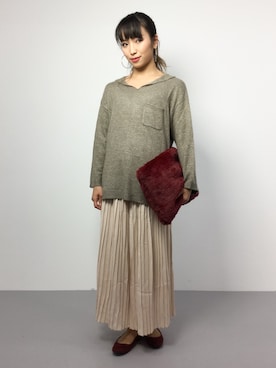 ᴵᴷᴱᴺᴼᴿᴵ५✍⋆*さん（レディース・153cm）の秋コーディネート