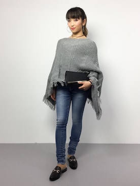 「abcdevol（エービーシーディーイーボル）のアイテム」を使った、ᴵᴷᴱᴺᴼᴿᴵ५✍⋆*さん（レディース・153cm）の秋コーディネート