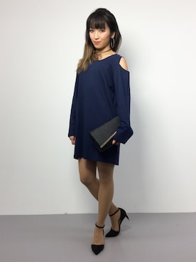 「ILIMA（イリマ）のアイテム」を使った、ᴵᴷᴱᴺᴼᴿᴵ५✍⋆*さん（レディース・153cm）の秋コーディネート