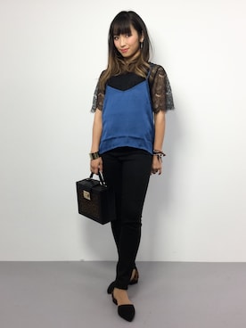 「ILIMA（イリマ）のアイテム」を使った、ᴵᴷᴱᴺᴼᴿᴵ५✍⋆*さん（レディース・153cm）の秋コーディネート