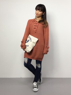 ᴵᴷᴱᴺᴼᴿᴵ५✍⋆*さん（レディース・153cm）の秋コーディネート