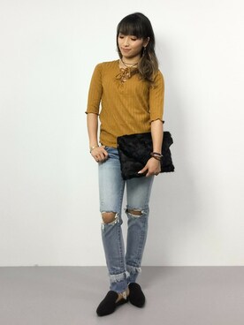 ᴵᴷᴱᴺᴼᴿᴵ५✍⋆*さん（レディース・153cm）の秋コーディネート