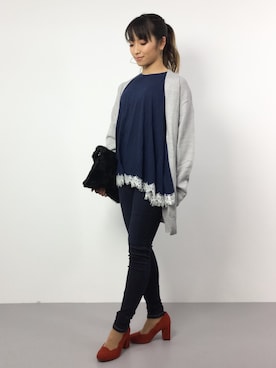 ᴵᴷᴱᴺᴼᴿᴵ५✍⋆*さん（レディース・153cm）の秋コーディネート