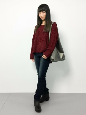ᴵᴷᴱᴺᴼᴿᴵ५✍⋆*さん（レディース・153cm）の秋コーディネート