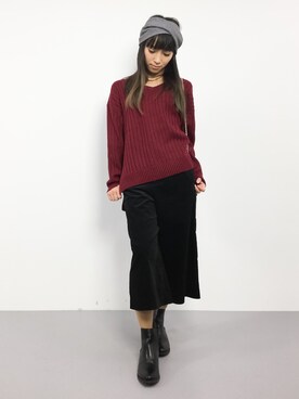 ᴵᴷᴱᴺᴼᴿᴵ५✍⋆*さん（レディース・153cm）の秋コーディネート