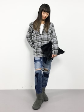 ᴵᴷᴱᴺᴼᴿᴵ५✍⋆*さん（レディース・153cm）の秋コーディネート