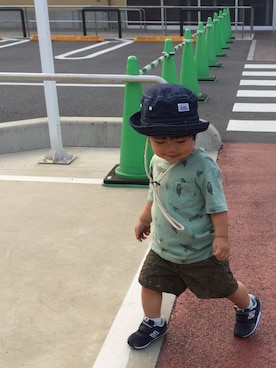 SOUYAさん（キッズ・80cm）の夏コーディネート