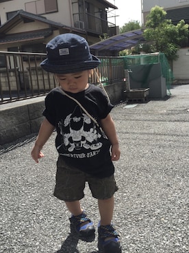 SOUYAさん（キッズ・80cm）の夏コーディネート