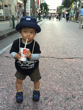 SOUYAさん（キッズ・80cm）の秋コーディネート