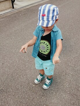 みごさん(キッズ・90cm)の夏コーディネート