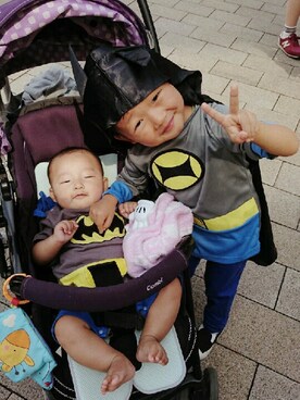 みごさん（キッズ・90cm）の秋コーディネート