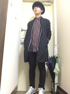 「JOHN LAWRENCE SULLIVAN」｜「アイテム（その他アウター）」を使った、ゆうとさん（メンズ・170cm）の春コーディネート
