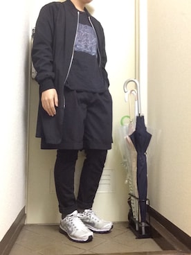 「THREE BLIND MICE（スリーブラインドマイス）のアイテム（デニムパンツ）」を使った、ゆうとさん（メンズ・170cm）の春コーディネート