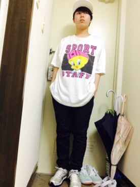 「SETSUNA（セツナ）のアイテム」を使った、ゆうとさん（メンズ・170cm）の夏コーディネート