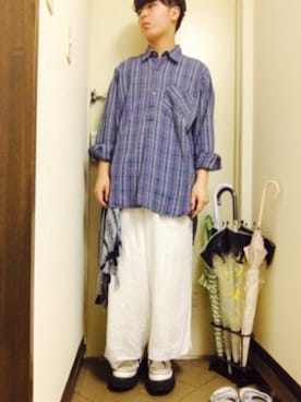 「pimpstick（ピンプスティック）のアイテム」を使った、ゆうとさん（メンズ・170cm）の夏コーディネート