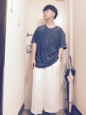 「pimpstick（ピンプスティック）のアイテム」を使った、ゆうとさん（メンズ・170cm）の秋コーディネート