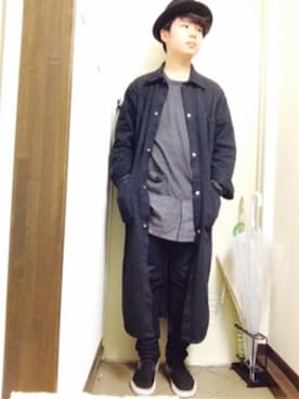 「SETSUNA（セツナ）のアイテム」を使った、ゆうとさん（メンズ・170cm）の秋コーディネート