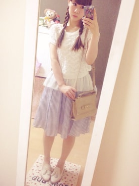 naさん（レディース・164cm）の夏コーディネート