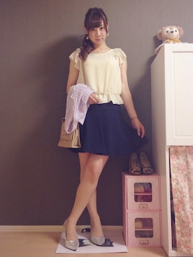 naさん（レディース・164cm）の夏コーディネート