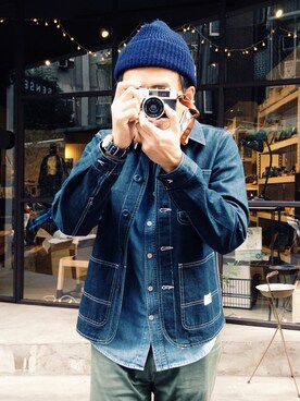 「PUREEGO（PUREEGO）のアイテム（ジャケット/アウター）」を使った、叁拾選物30selectさん（メンズ・176cm）の冬コーディネート