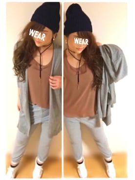 「アイテム（チョーカー）」を使った、🌴Mさん（レディース・170cm）の秋コーディネート