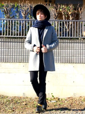 ユウトさん（メンズ・177cm）の冬コーディネート