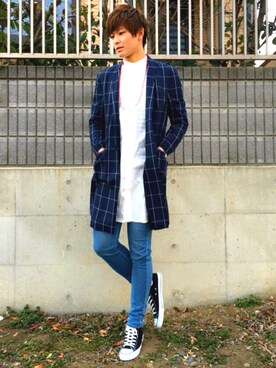 ユウトさん（メンズ・177cm）の春コーディネート
