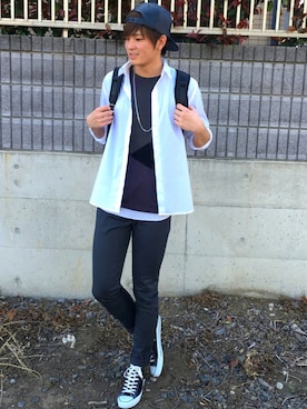 ユウトさん（メンズ・177cm）の春コーディネート