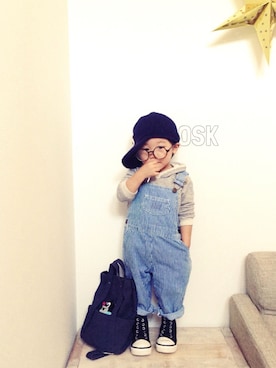 oskさん（キッズ・80cm）の冬コーディネート