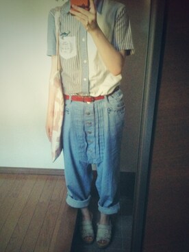 はるさん（レディース・156cm）の夏コーディネート