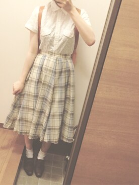 「ing（イング）のアイテム（パンプス）」を使った、はるさん（レディース・156cm）の夏コーディネート