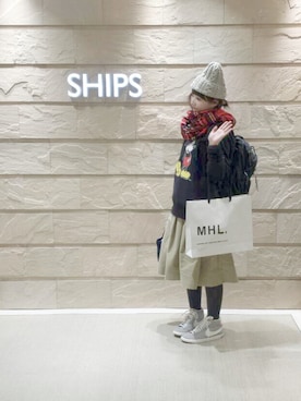 hitomiさん（レディース・166cm）の冬コーディネート