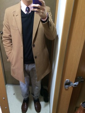 でこさん(メンズ・170cm)の冬コーディネート