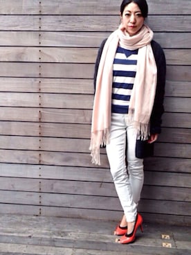 euro flat PRESS lisaさん（レディース・157cm）の冬コーディネート